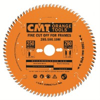 Профессиональный пильный диск для резки багета CMT Xtreme 250x30 мм 80 зубов