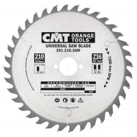 Универсальный пильный диск CMT 210x30 мм 36 зубов