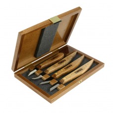 Набор из 4-х ножей Narex Profi в деревянном кейсе